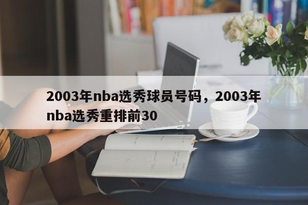 2003年nba选秀球员号码，2003年nba选秀重排前30