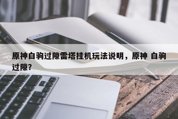 原神白驹过隙雷塔挂机玩法说明，原神 白驹过隙？