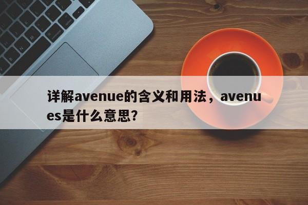 详解avenue的含义和用法,avenues是什么意思? 第1张 详解avenue的含义和用法,avenues是什么意思? 第1张