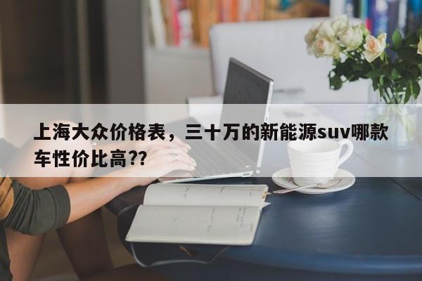 上海大众价格表，三十万的新能源suv哪款车性价比高?？